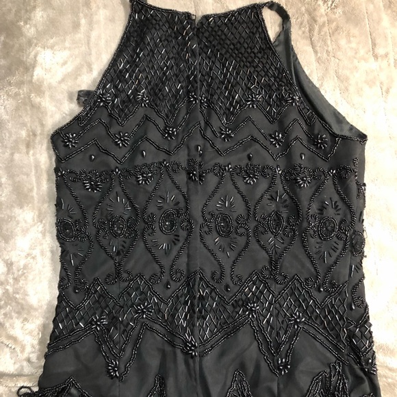 Size S June’s House of Fashion beaded silk top - Picture 3 of 12